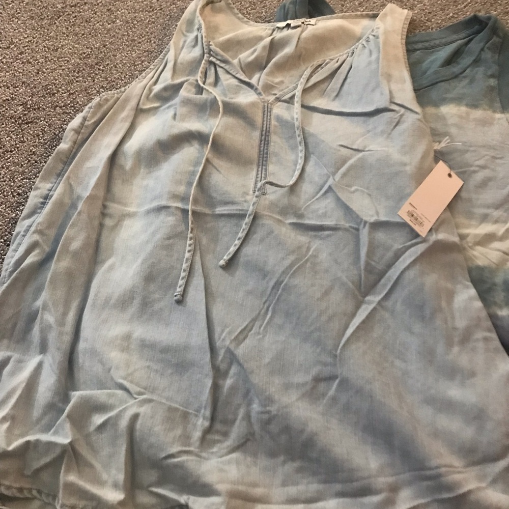 Light Jean Business Casual Shirt